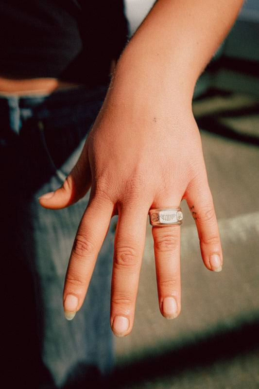 THE CULTURE SILVER RING